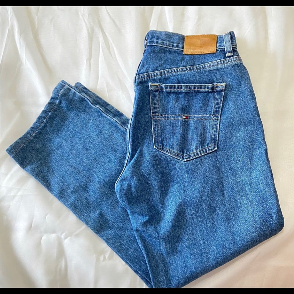 00s Vintage Tommy Hilfiger Mid Wash Straight Leg Jeans